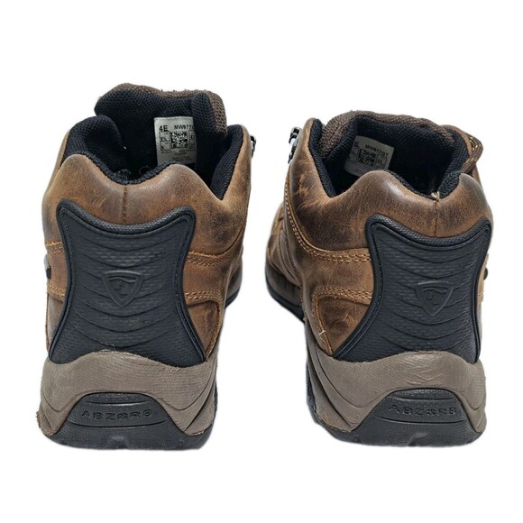 New Balance Mens 9.5 4E WIDE 977 Leather Hiking Boots Brown Goretex Waterproof - Picture 8 of 11